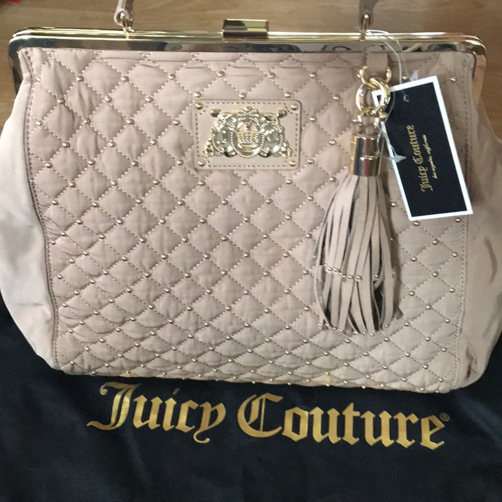NWT Juicy Couture Brady Frame bag